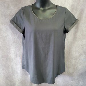 Express Women's Dark Grey Casual Top size Large
